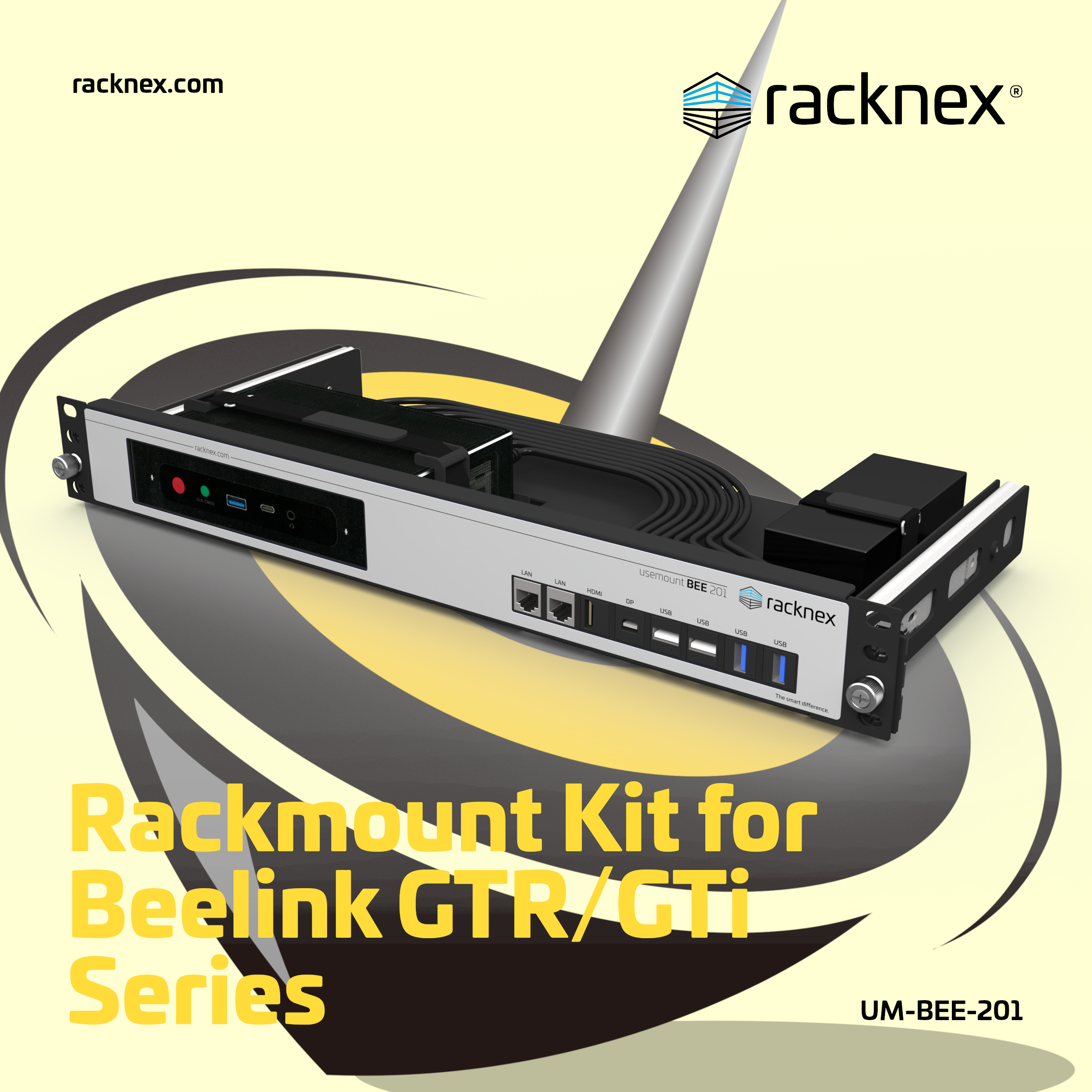 Beelink GTI/GTR Series rackmount kit