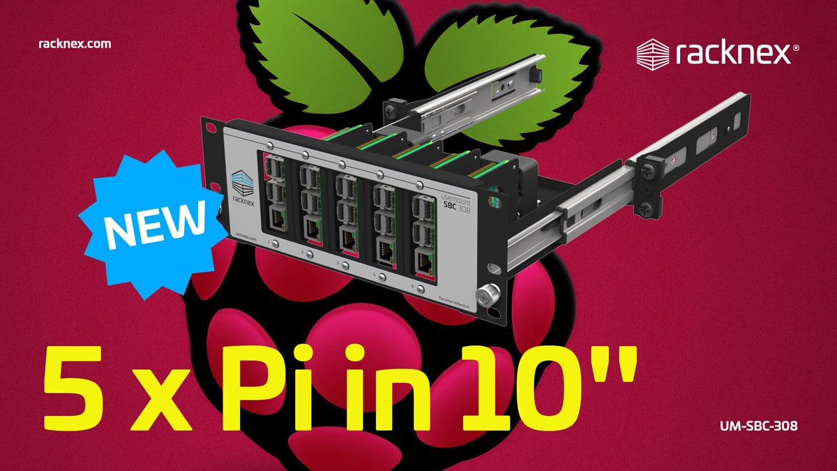 Raspberry Pi 10 inch rack mount kit